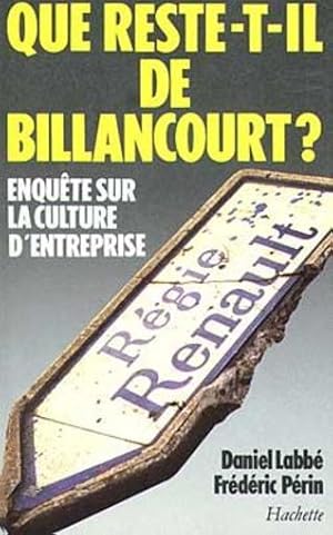 Que reste-t-il de Billancourt ?