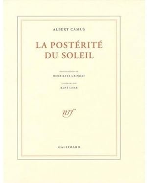 Immagine del venditore per La postrit du soleil venduto da Chapitre.com : livres et presse ancienne