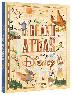 Imagen del vendedor de le grand atlas Disney a la venta por Chapitre.com : livres et presse ancienne