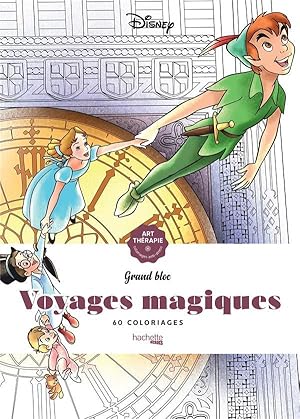 art thérapie ; grand bloc : voyages magiques