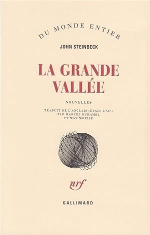 Immagine del venditore per la grande valle venduto da Chapitre.com : livres et presse ancienne