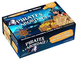 pirates à l'abordage ! kit chasse au trésor en famille