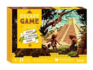 escape game junior ; sauve le trésor maya