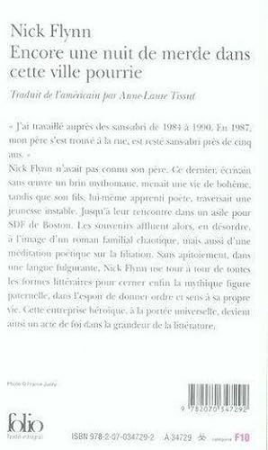 Image du vendeur pour Encore une nuit de merde dans cette ville pourrie mis en vente par Chapitre.com : livres et presse ancienne