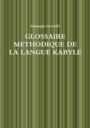 glossaire méthodique de la langue kabyle