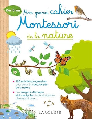 mon grand cahier Montessori de la nature