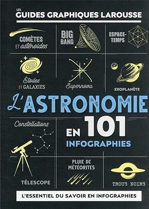 Image du vendeur pour l'astronomie en 101 infographies mis en vente par Chapitre.com : livres et presse ancienne