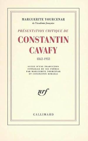 Présentation critique de Constantin Cavafy