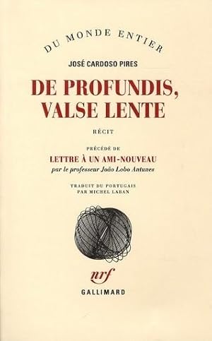 Seller image for De profundis, valse lente for sale by Chapitre.com : livres et presse ancienne