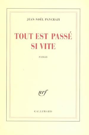 Image du vendeur pour Tout est pass si vite mis en vente par Chapitre.com : livres et presse ancienne