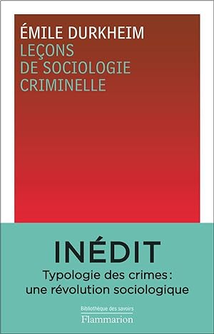 leçons de sociologie criminelle