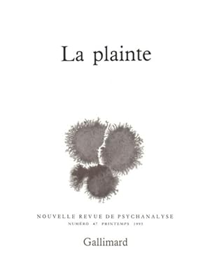 Image du vendeur pour la plainte mis en vente par Chapitre.com : livres et presse ancienne