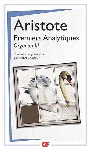 Image du vendeur pour premiers analytiques, organon III mis en vente par Chapitre.com : livres et presse ancienne