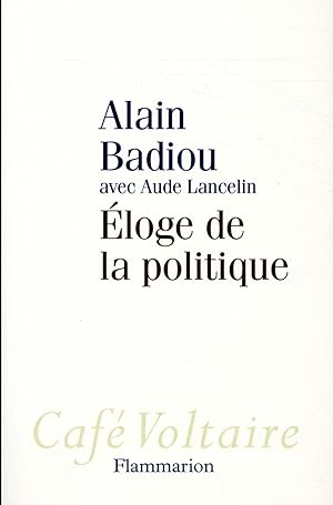 Seller image for loge de la politique for sale by Chapitre.com : livres et presse ancienne