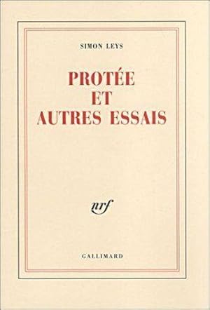 Imagen del vendedor de Prote et autres essais a la venta por Chapitre.com : livres et presse ancienne