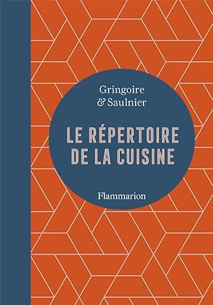 le répertoire de la cuisine