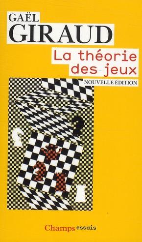 Image du vendeur pour La thorie des jeux mis en vente par Chapitre.com : livres et presse ancienne