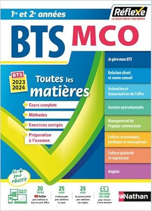 REFLEXE BTS : management commercial opérationnel ; toutes les matières ; 1re et 2e années (éditio...