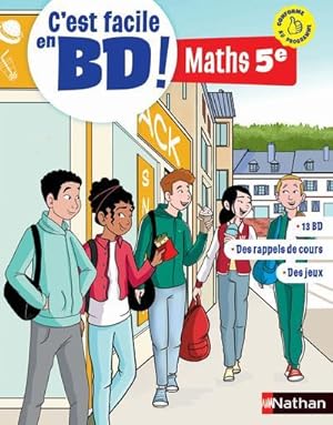 c'est facile en BD ! mathématiques : 5ème