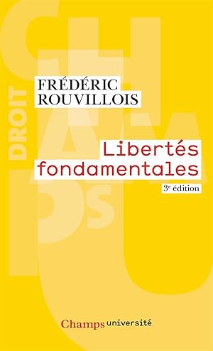 libertés fondamentales (3e édition)