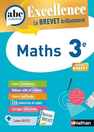 ABC DU BAC EXCELLENCE : mathématiques : 3e