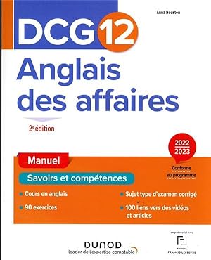 DCG 12 : anglais des affaires ; manuel (2e édition)