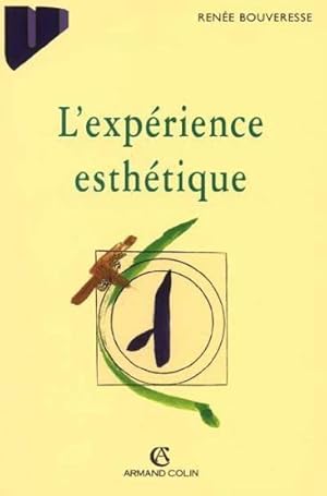 Image du vendeur pour L'exprience esthtique mis en vente par Chapitre.com : livres et presse ancienne
