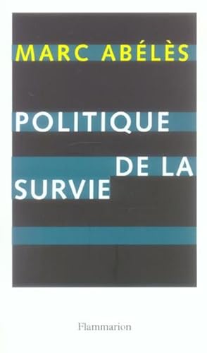 Image du vendeur pour Politique de la survie mis en vente par Chapitre.com : livres et presse ancienne