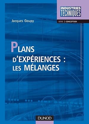 plans d'expériences : les mélanges