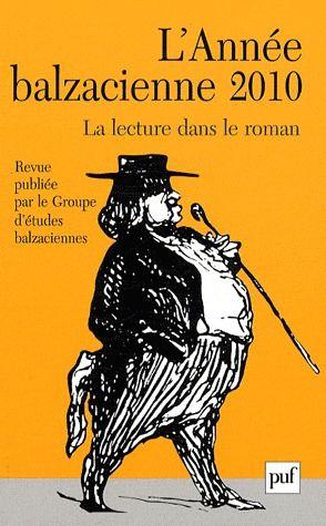 Revue l'Année balzacienne n.11 : la lecture dans le roman (édition 2010)