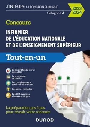 concours infirmier de l'éducation nationale et de l'enseignement supérieur ; catégorie A ; tout-e...