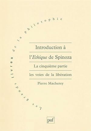 Immagine del venditore per Introduction  l'"Ethique" de Spinoza venduto da Chapitre.com : livres et presse ancienne