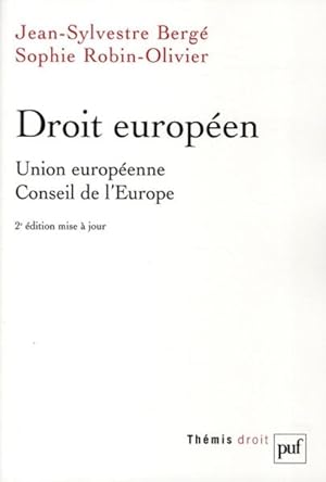 Seller image for Introduction au droit europen for sale by Chapitre.com : livres et presse ancienne