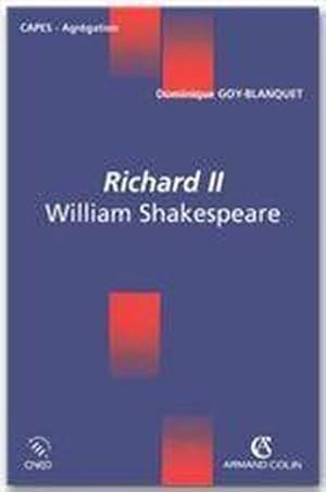 Image du vendeur pour Richard II", William Shakespeare mis en vente par Chapitre.com : livres et presse ancienne