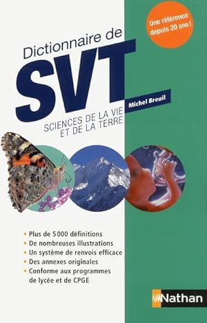 dictionnaire de SVT sciences de la vie et de la terre
