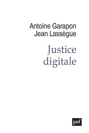 Image du vendeur pour justice digitale mis en vente par Chapitre.com : livres et presse ancienne