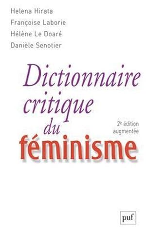 Imagen del vendedor de Dictionnaire critique du fminisme a la venta por Chapitre.com : livres et presse ancienne