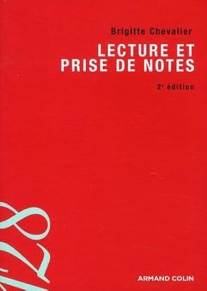 Image du vendeur pour Lecture et prise de notes mis en vente par Chapitre.com : livres et presse ancienne