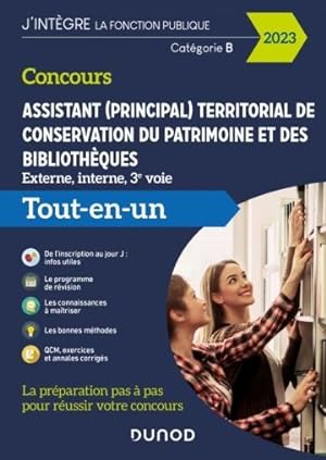 concours assistant (principal) territorial de conservation du patrimoine et des bibliothèques ; e...