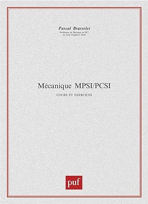Mécanique, MPSI, PCSI