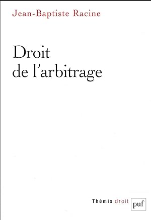 droit de l'arbitrage