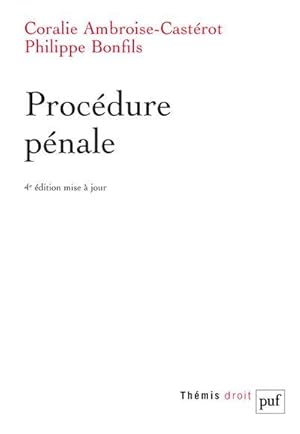 procédure pénale (4e édition)