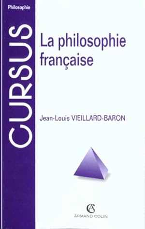 Seller image for La philosophie franaise for sale by Chapitre.com : livres et presse ancienne
