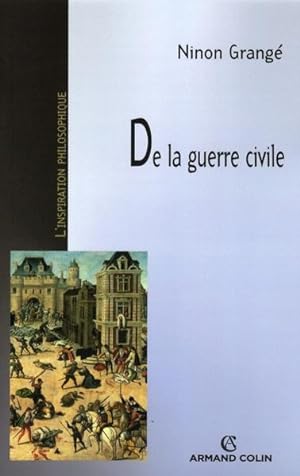 Bild des Verkufers fr De la guerre civile zum Verkauf von Chapitre.com : livres et presse ancienne