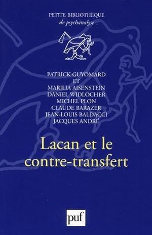 Imagen del vendedor de Lacan et le contre-transfert a la venta por Chapitre.com : livres et presse ancienne