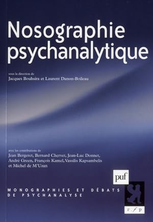 Seller image for nosographie psychanalytique for sale by Chapitre.com : livres et presse ancienne