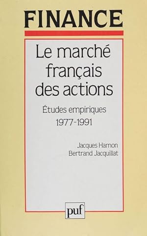 Le marché français des actions