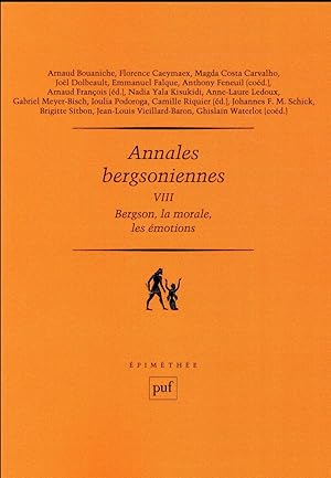 annales bergsoniennes Tome 7 ; Bergson et Freud