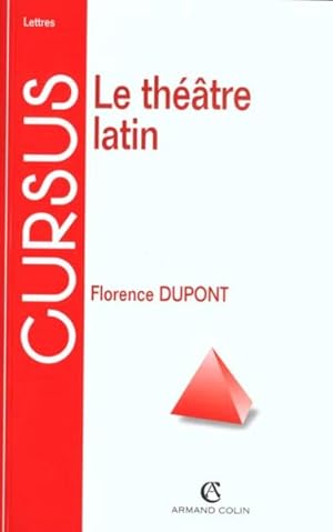 Image du vendeur pour Le thtre latin mis en vente par Chapitre.com : livres et presse ancienne
