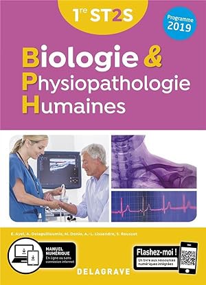 biologie et physiopathologie humaines : 1re ST2S ; manuel de l'élève (édition 2019)